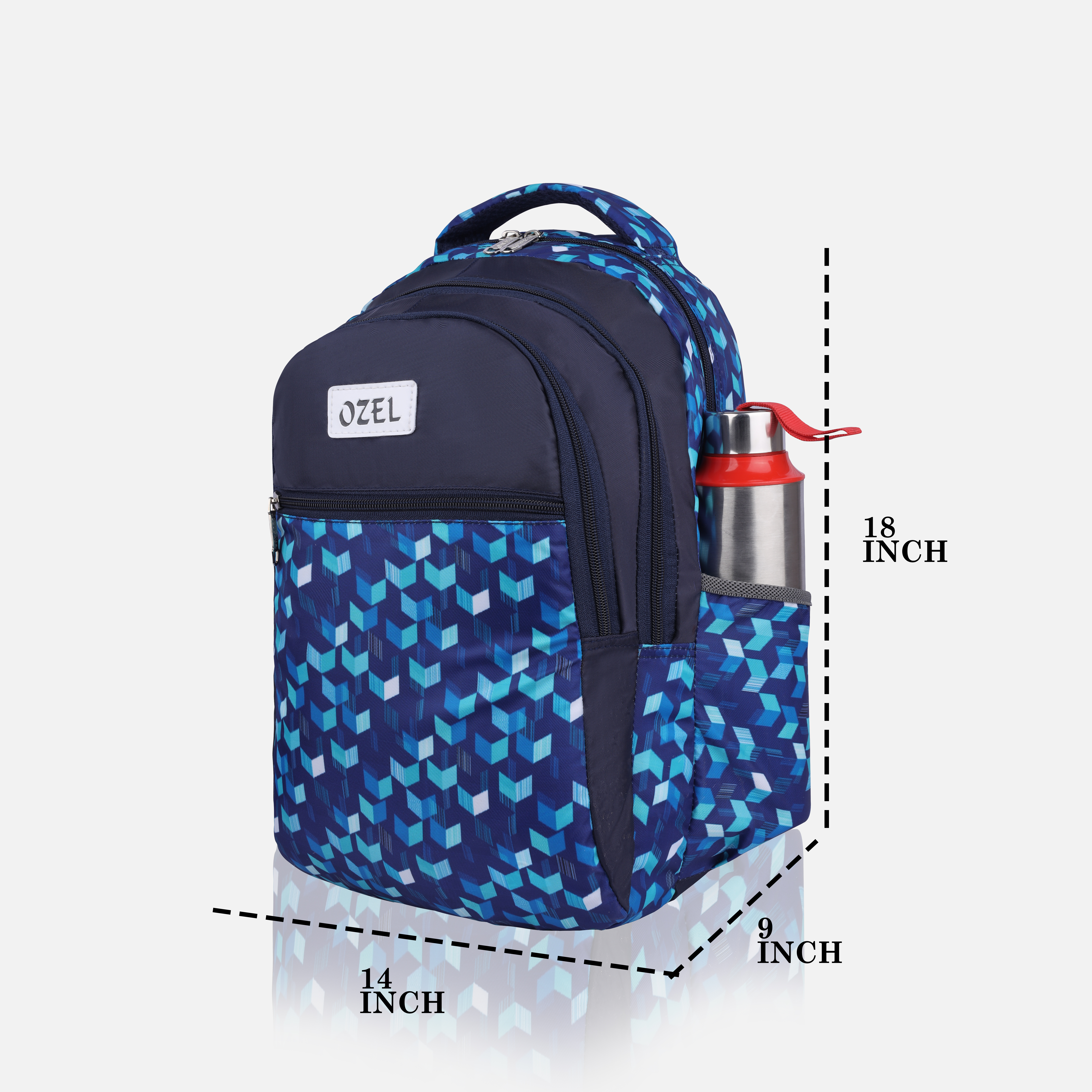 OZEL BAG WATER PROOF SCHOOL BAG 1.7