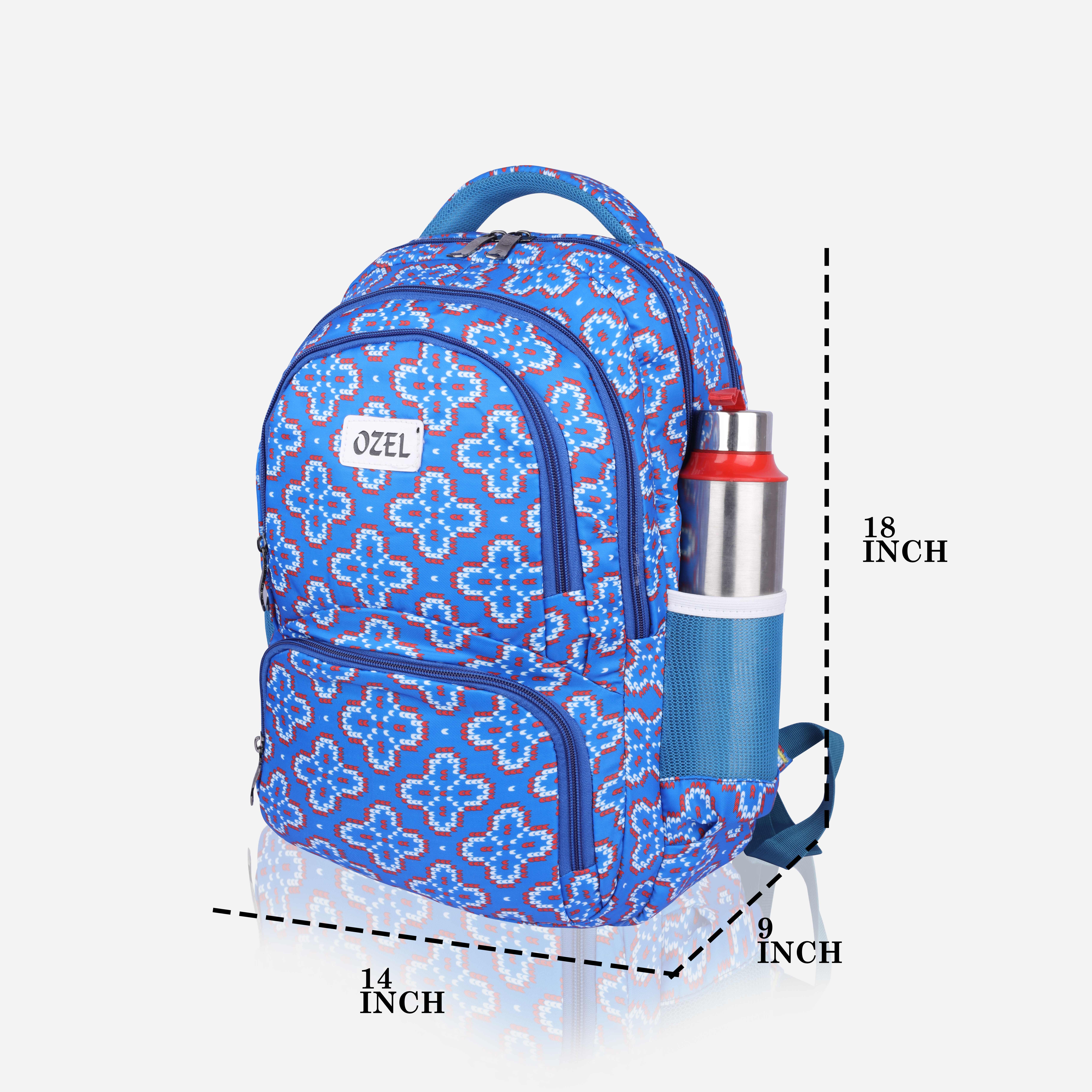 OZEL BAG WATER PROOF SCHOOL BAG 1.12